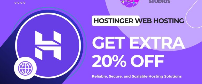 web creative studios-get 20 percent off on hosting