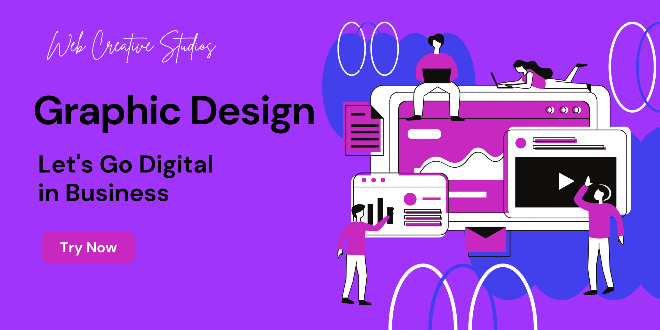 graphic design services for businesses by Web Creative Studios